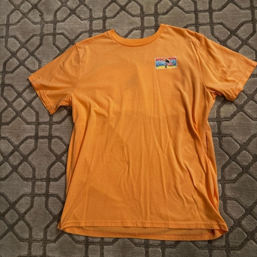 crown & ivy Orange Short Sleeve Tee